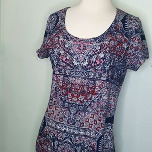 Lucky Brand Multi Color Top